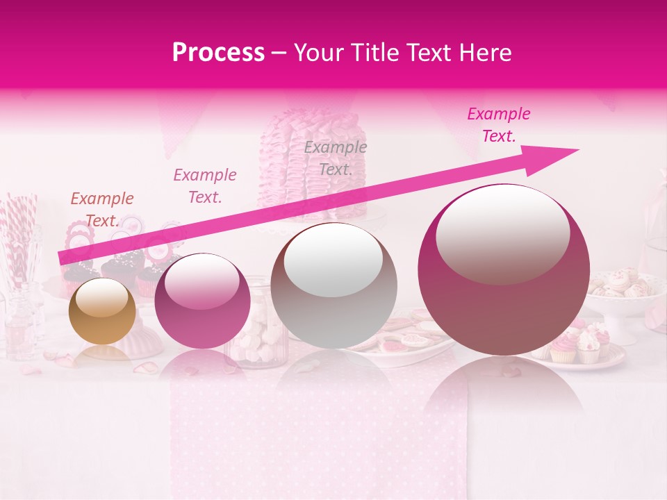 Food Cakepop Dessert Table PowerPoint Template