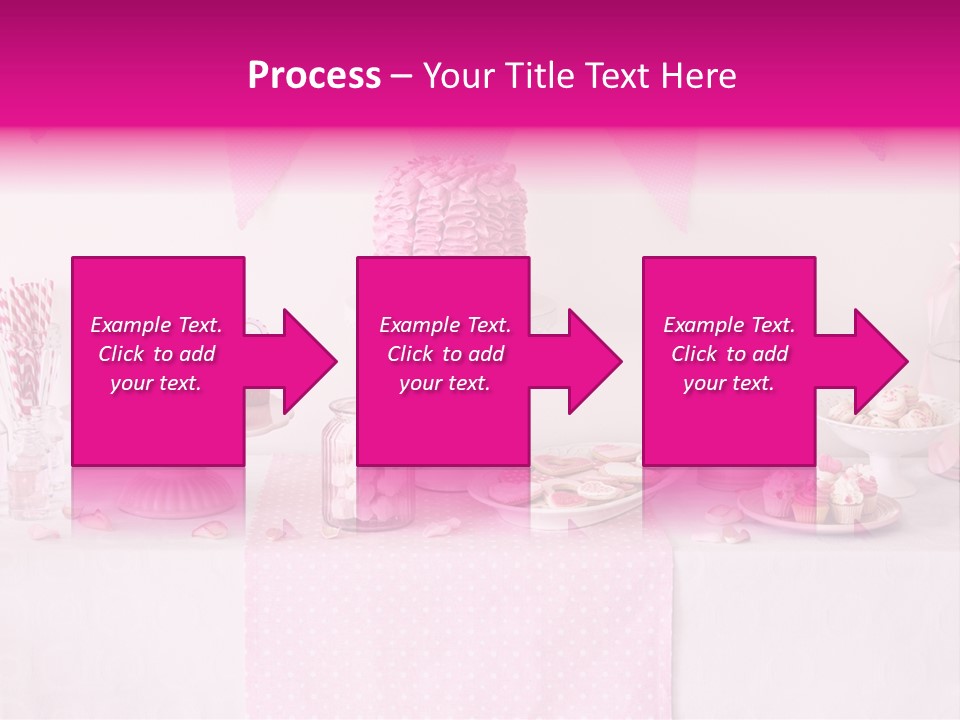 Food Cakepop Dessert Table PowerPoint Template