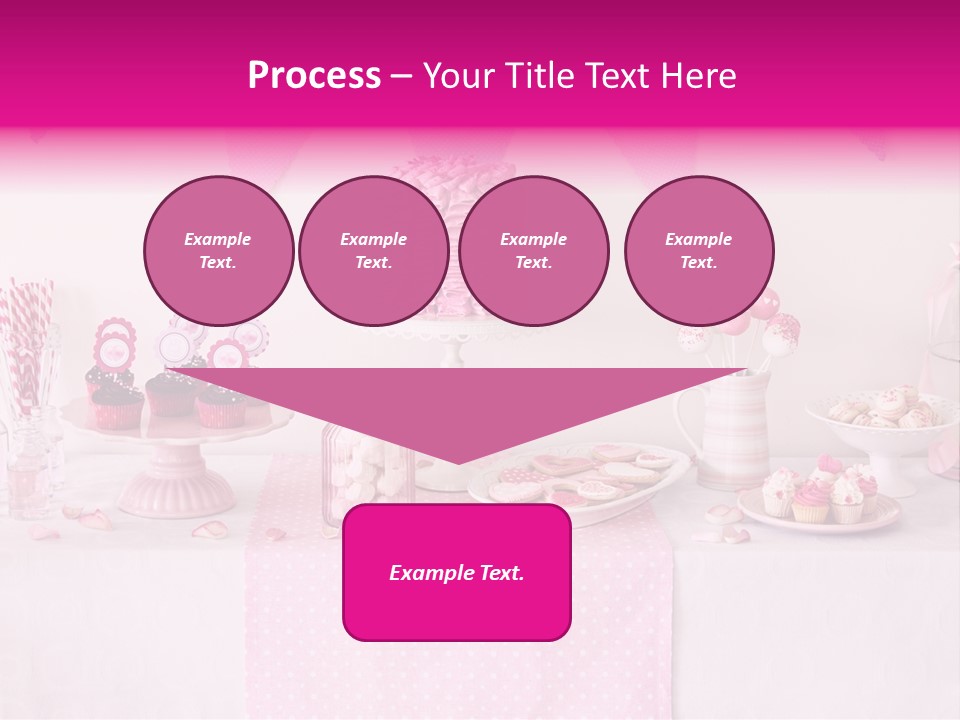 Food Cakepop Dessert Table PowerPoint Template