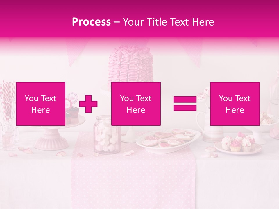 Food Cakepop Dessert Table PowerPoint Template