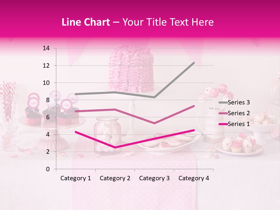 Food Cakepop Dessert Table PowerPoint Template
