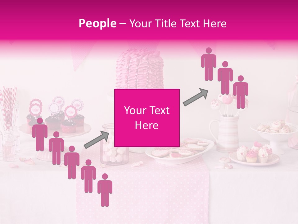 Food Cakepop Dessert Table PowerPoint Template