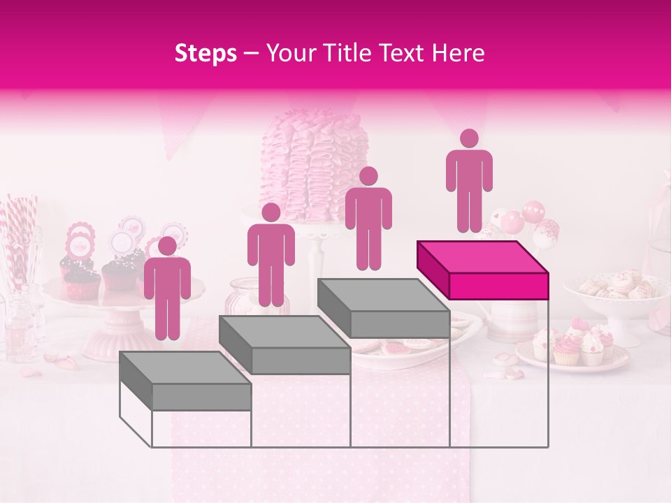 Food Cakepop Dessert Table PowerPoint Template