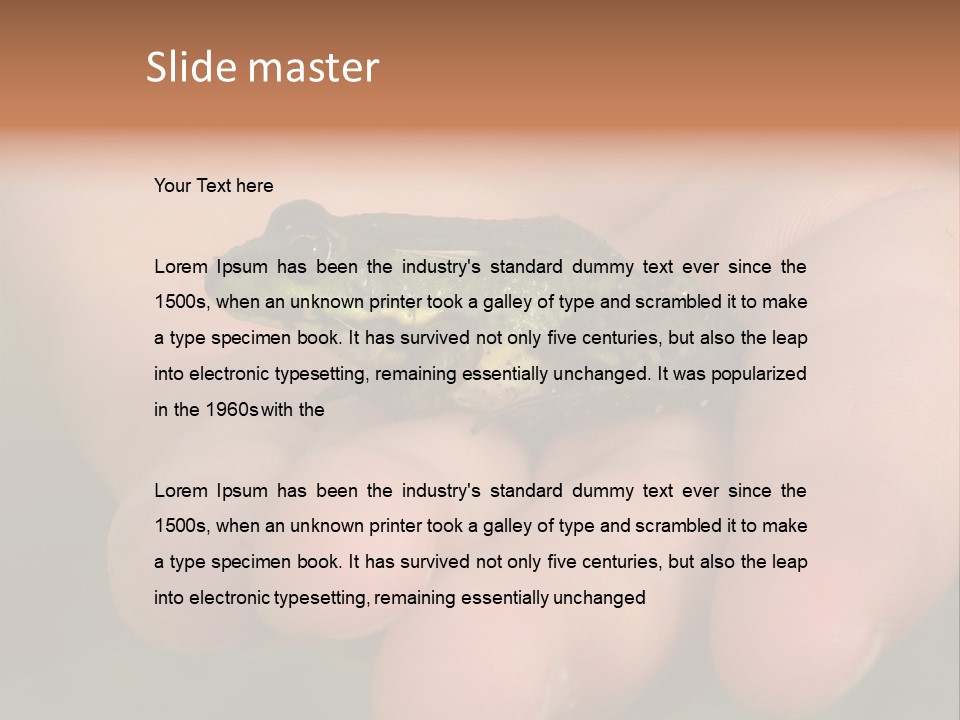 Anticipation Nature Imagination PowerPoint Template