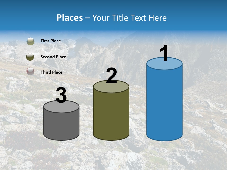 Great Divide Elevation Colorado PowerPoint Template