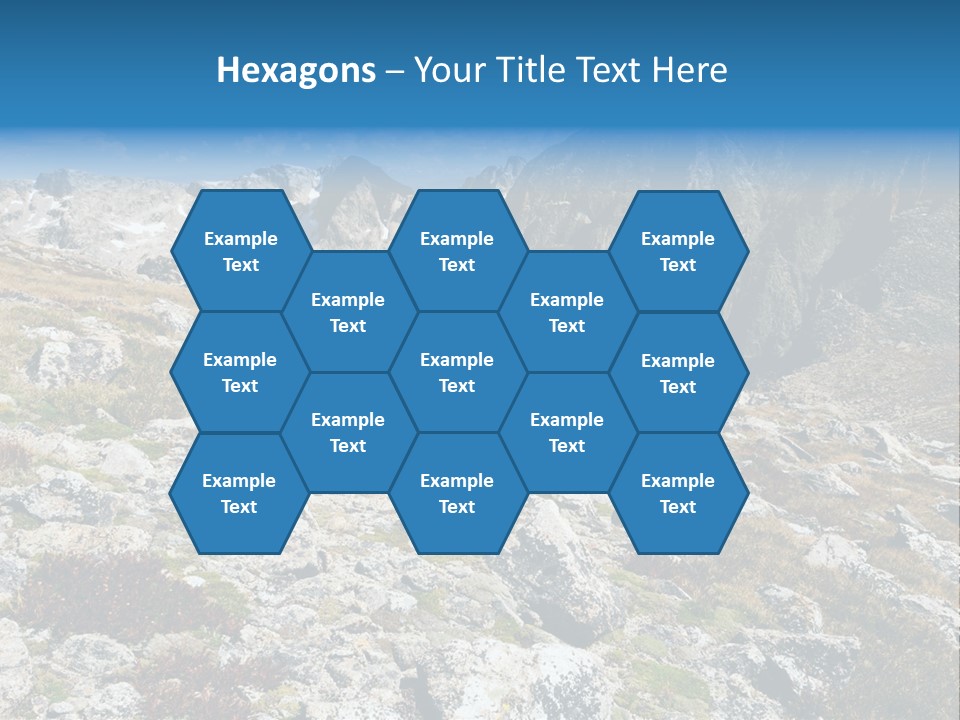 Great Divide Elevation Colorado PowerPoint Template