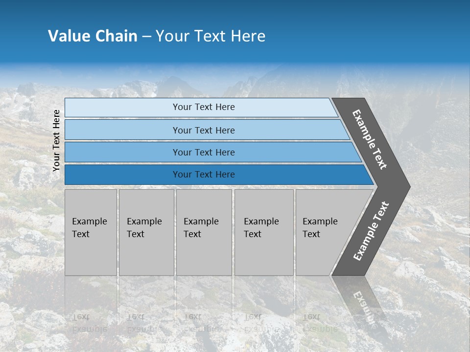 Great Divide Elevation Colorado PowerPoint Template