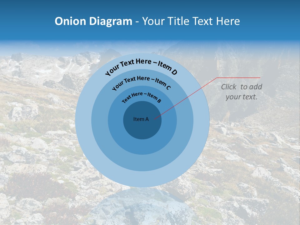 Great Divide Elevation Colorado PowerPoint Template