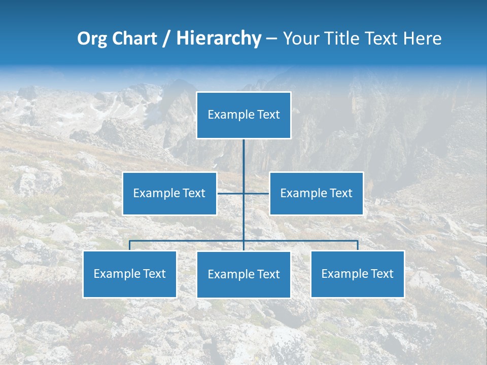 Great Divide Elevation Colorado PowerPoint Template