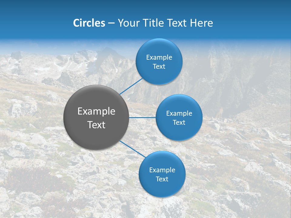 Great Divide Elevation Colorado PowerPoint Template