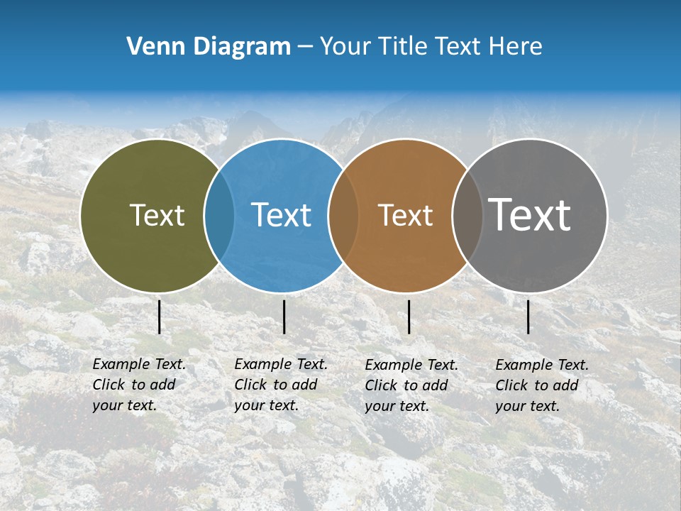 Great Divide Elevation Colorado PowerPoint Template