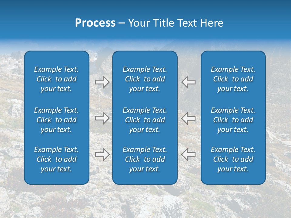 Great Divide Elevation Colorado PowerPoint Template