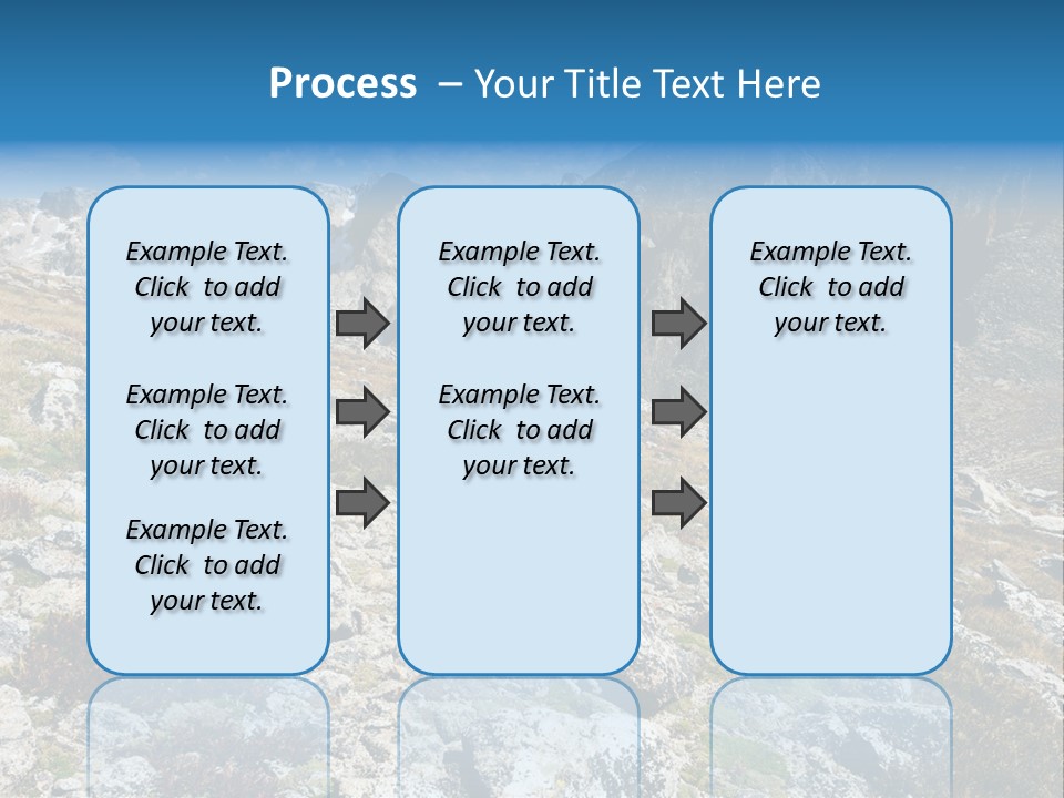Great Divide Elevation Colorado PowerPoint Template