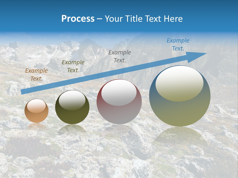 Great Divide Elevation Colorado PowerPoint Template