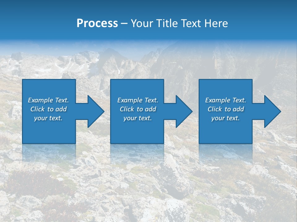 Great Divide Elevation Colorado PowerPoint Template