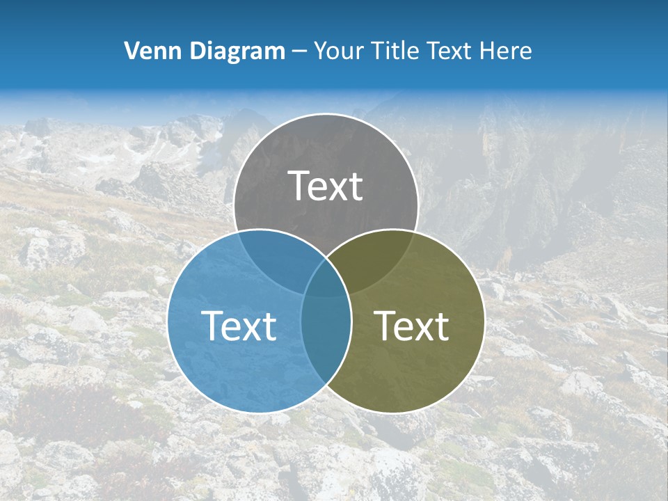 Great Divide Elevation Colorado PowerPoint Template