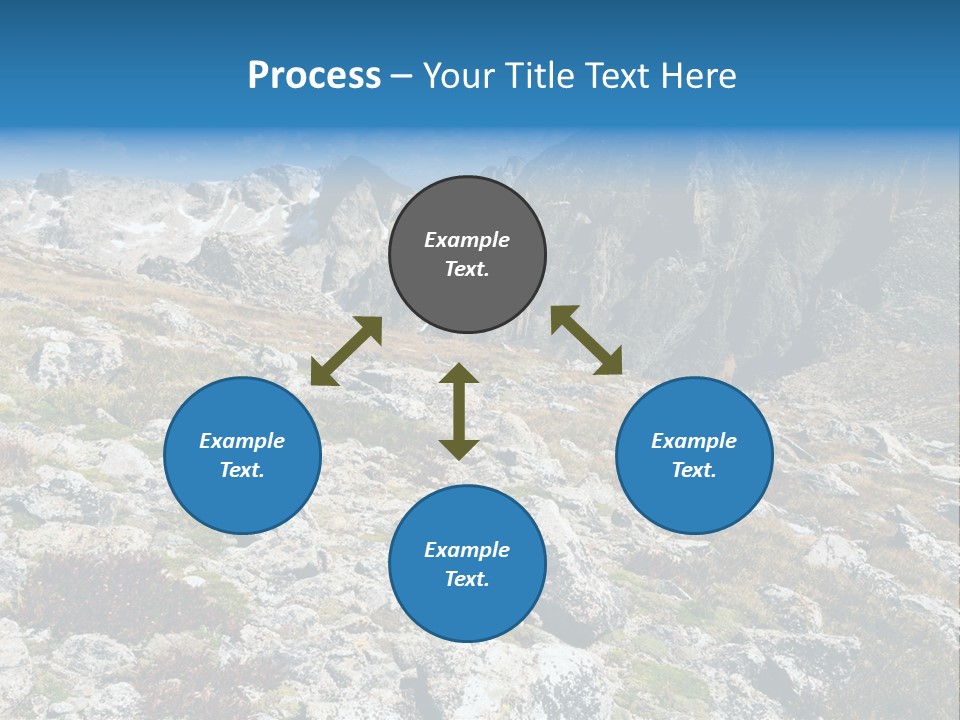 Great Divide Elevation Colorado PowerPoint Template