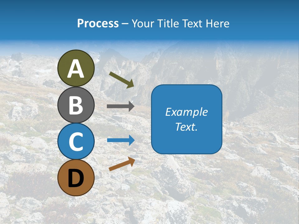 Great Divide Elevation Colorado PowerPoint Template