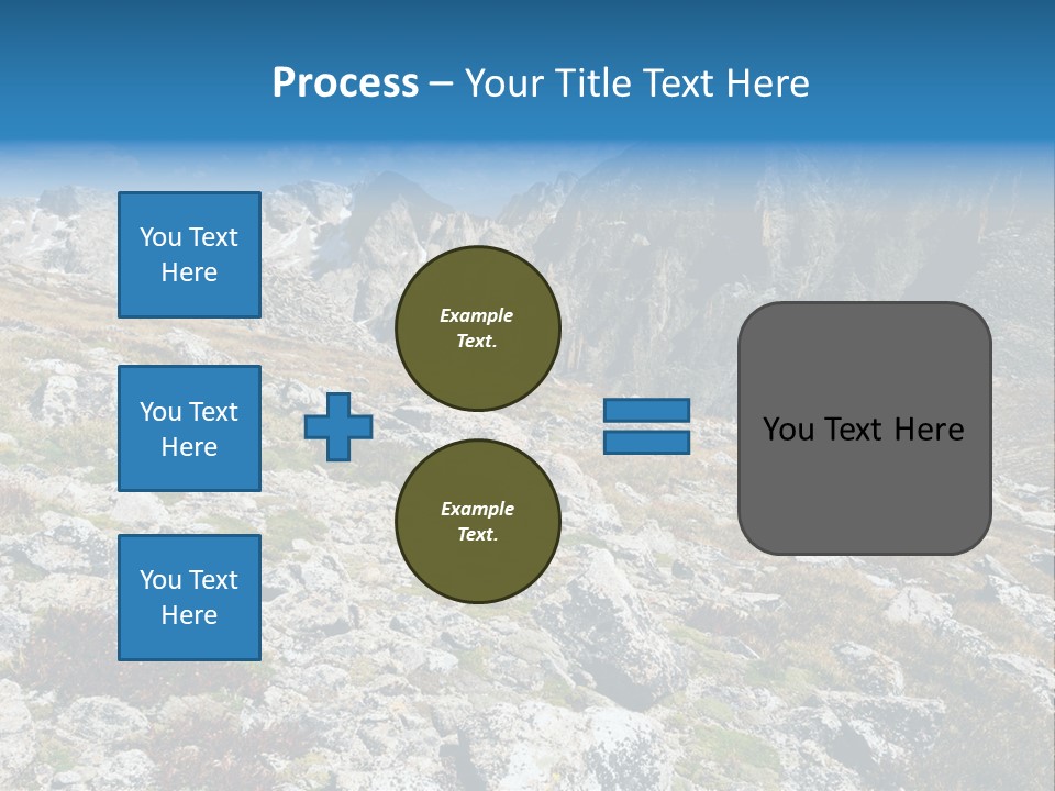 Great Divide Elevation Colorado PowerPoint Template