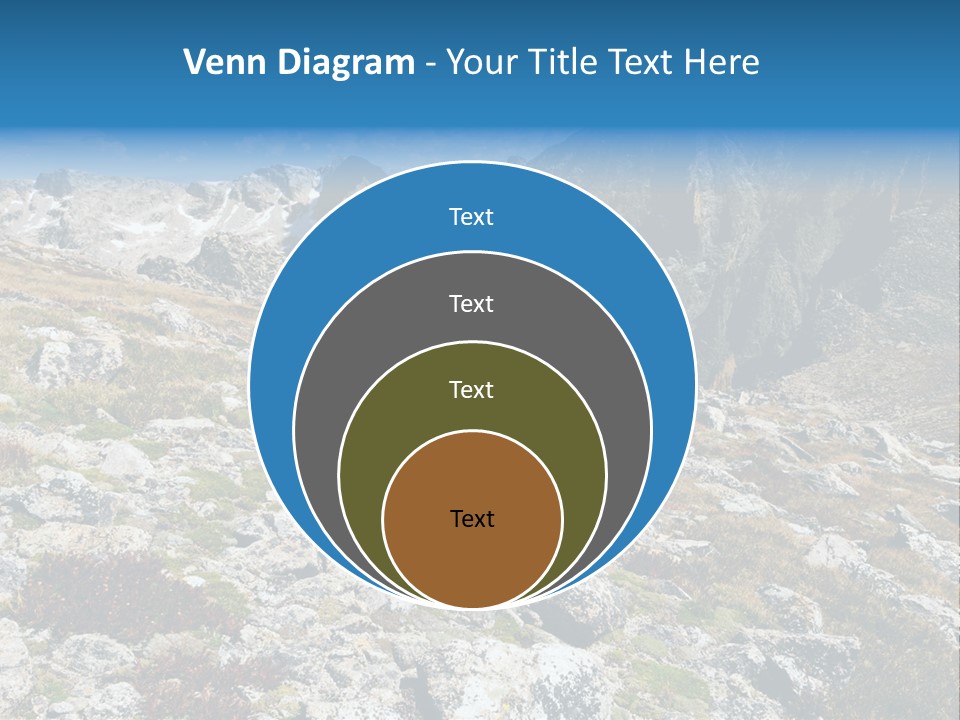 Great Divide Elevation Colorado PowerPoint Template