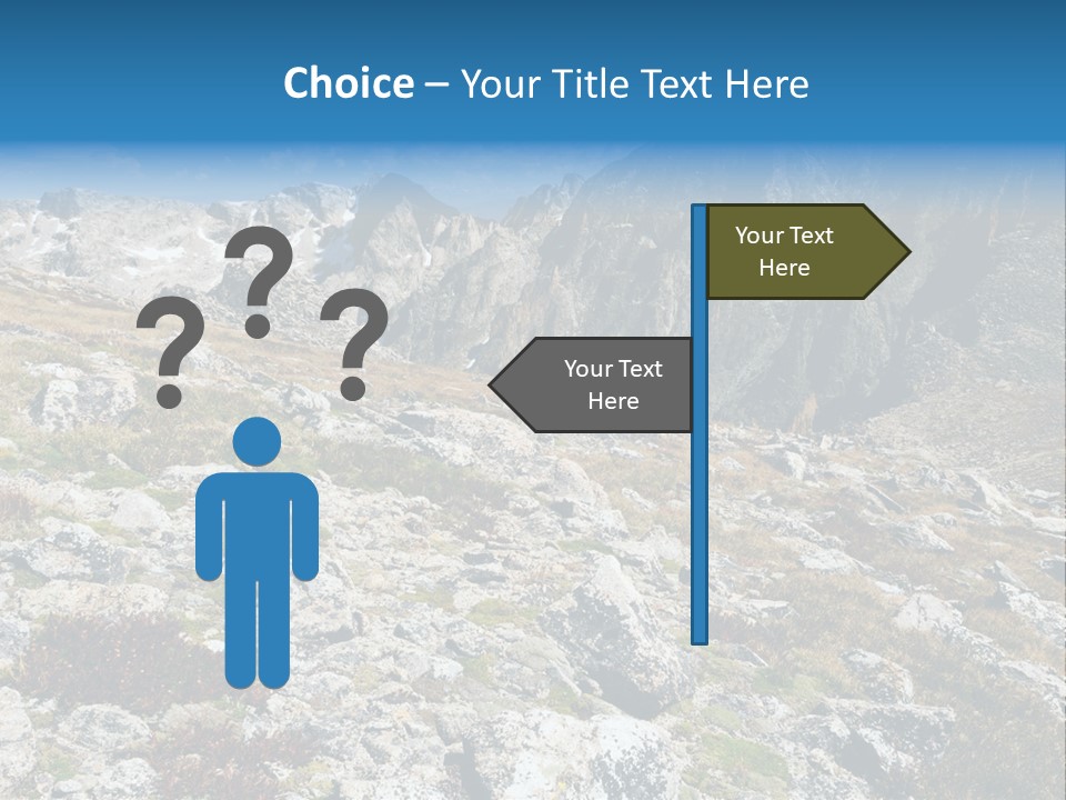 Great Divide Elevation Colorado PowerPoint Template