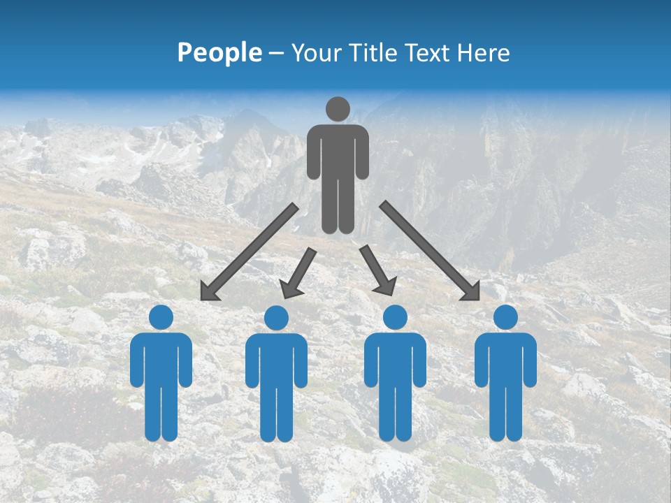 Great Divide Elevation Colorado PowerPoint Template