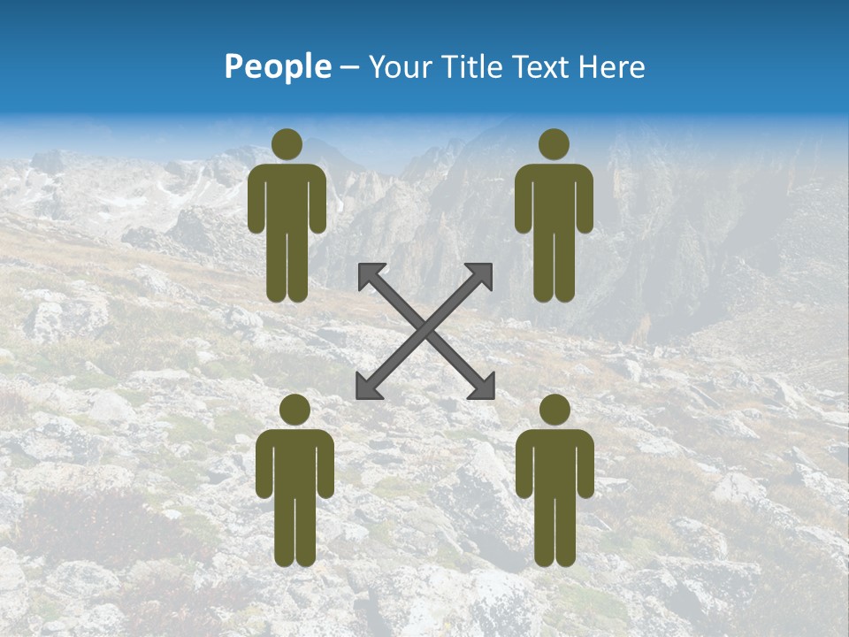 Great Divide Elevation Colorado PowerPoint Template