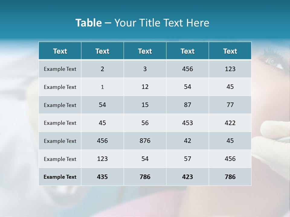 Profession Aid Checkup PowerPoint Template