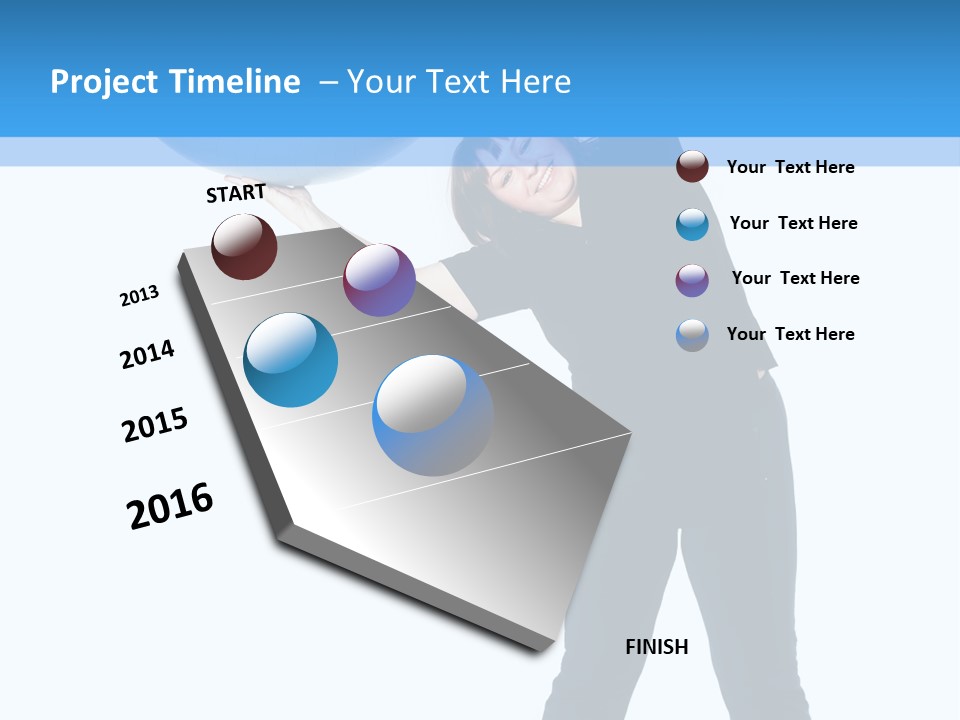 Recreation Female Woman PowerPoint Template
