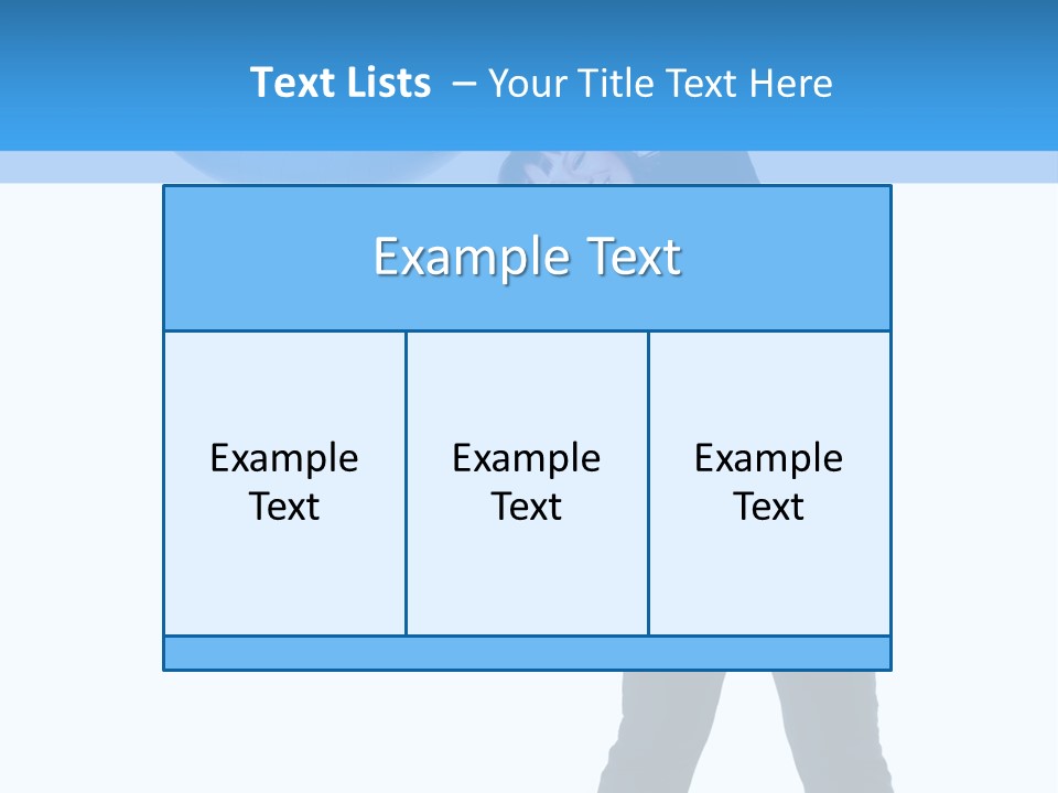 Recreation Female Woman PowerPoint Template