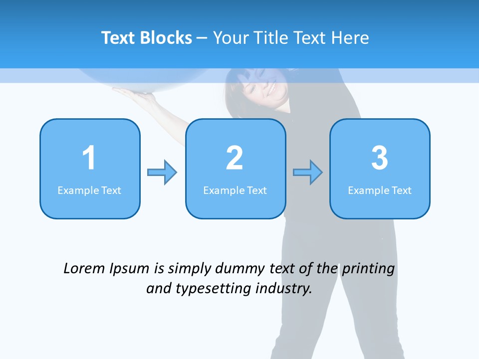 Recreation Female Woman PowerPoint Template