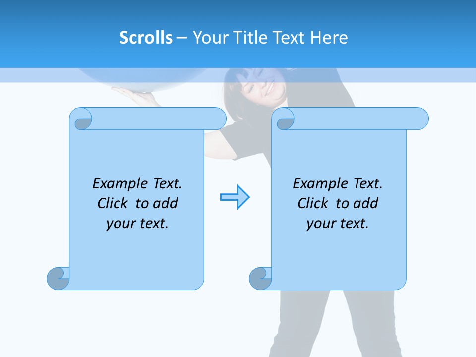 Recreation Female Woman PowerPoint Template
