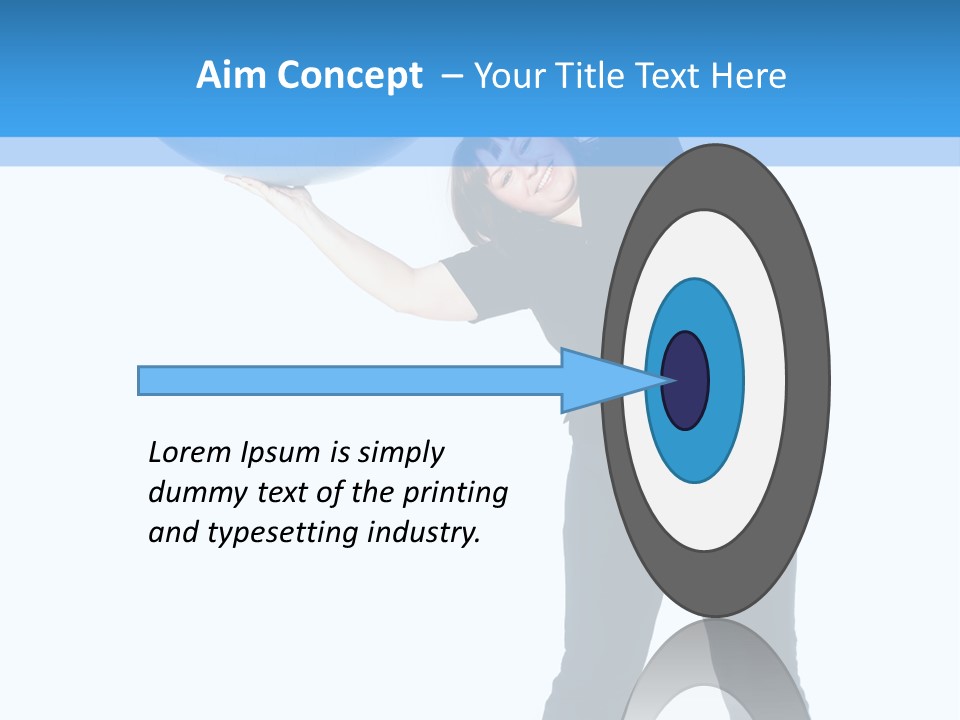 Recreation Female Woman PowerPoint Template