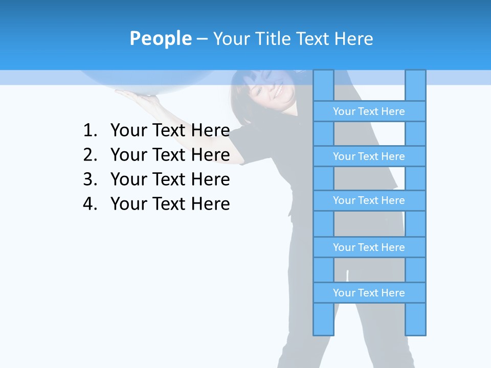 Recreation Female Woman PowerPoint Template