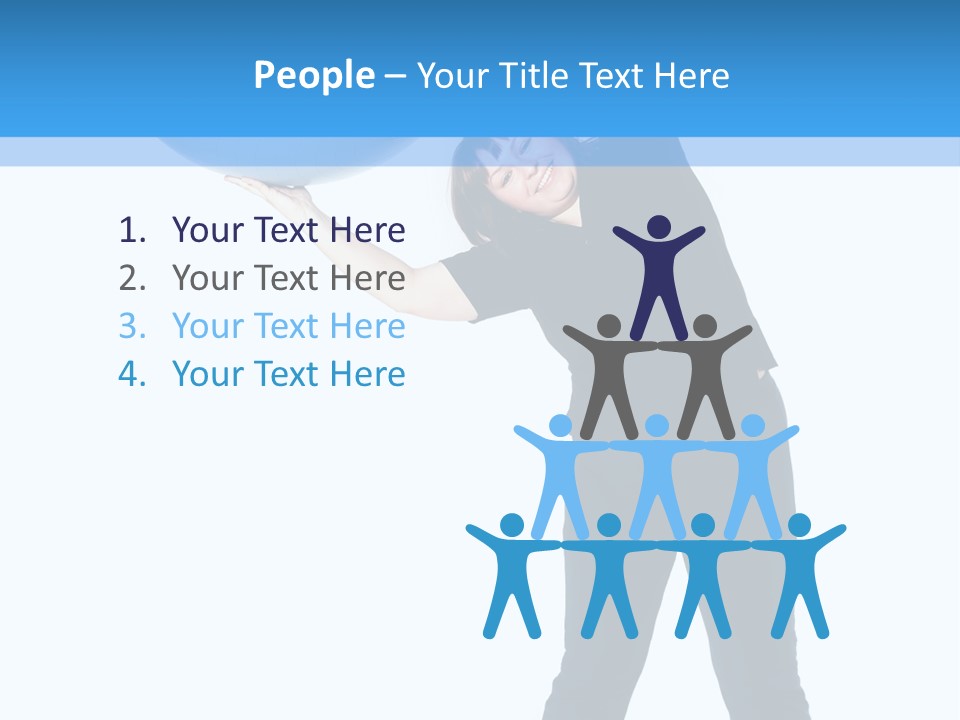 Recreation Female Woman PowerPoint Template