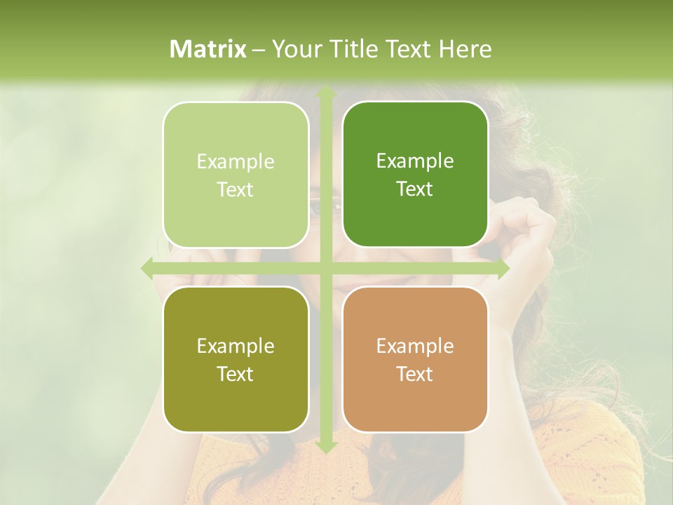 Jolly Girl Nice PowerPoint Template