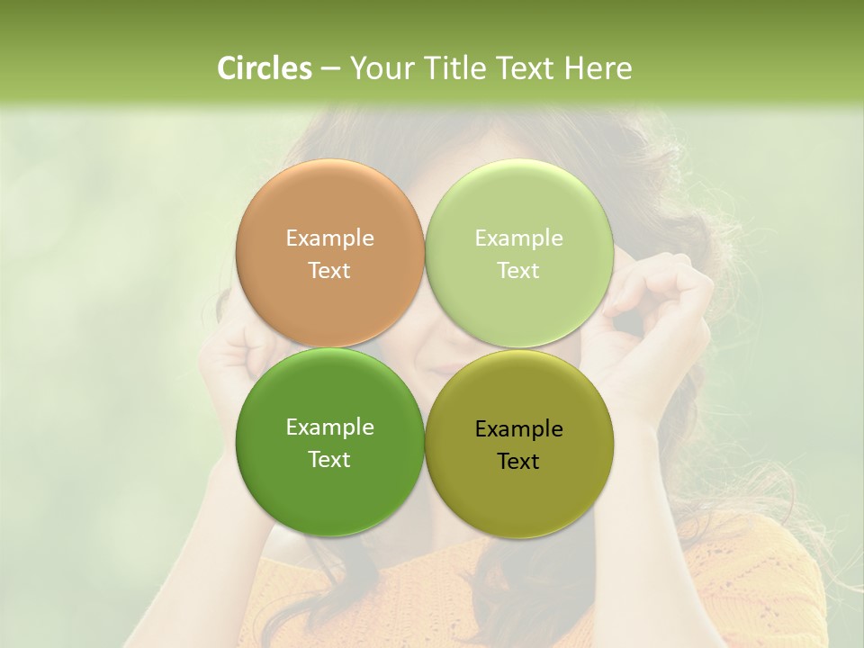 Jolly Girl Nice PowerPoint Template