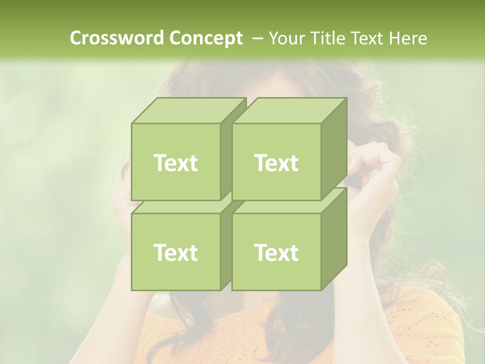 Jolly Girl Nice PowerPoint Template