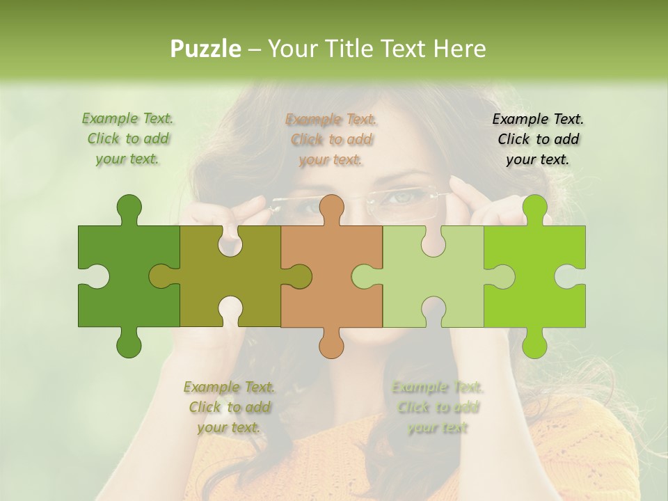 Jolly Girl Nice PowerPoint Template