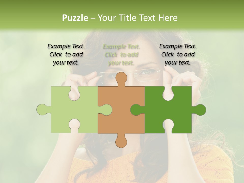 Jolly Girl Nice PowerPoint Template