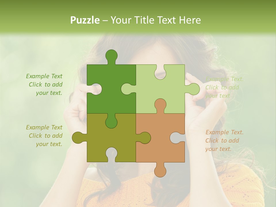 Jolly Girl Nice PowerPoint Template