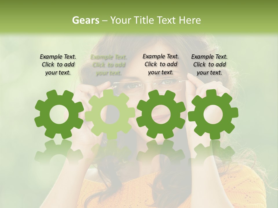 Jolly Girl Nice PowerPoint Template