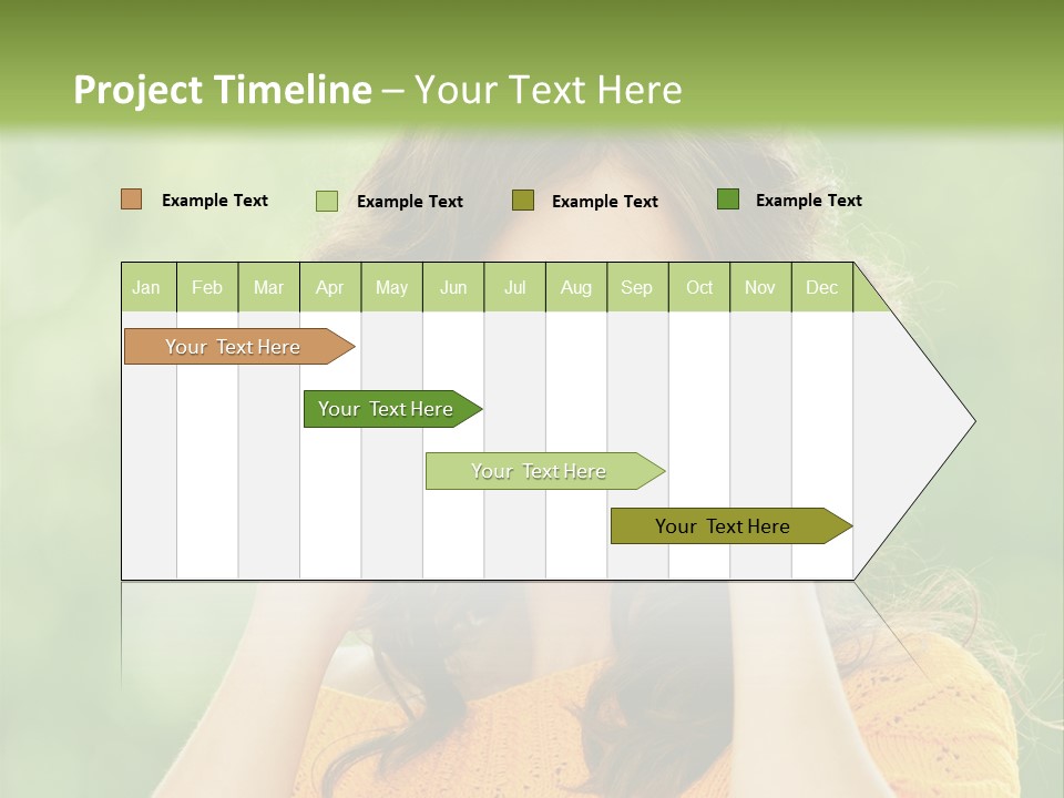 Jolly Girl Nice PowerPoint Template