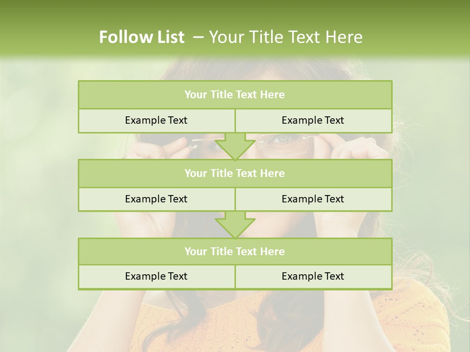 Jolly Girl Nice PowerPoint Template