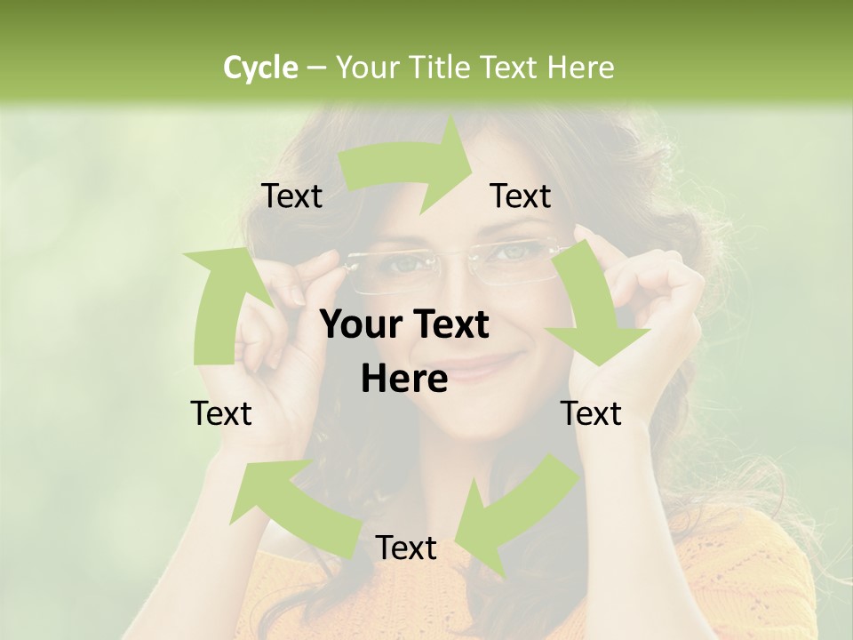 Jolly Girl Nice PowerPoint Template