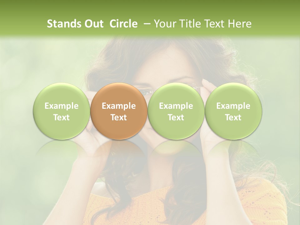 Jolly Girl Nice PowerPoint Template