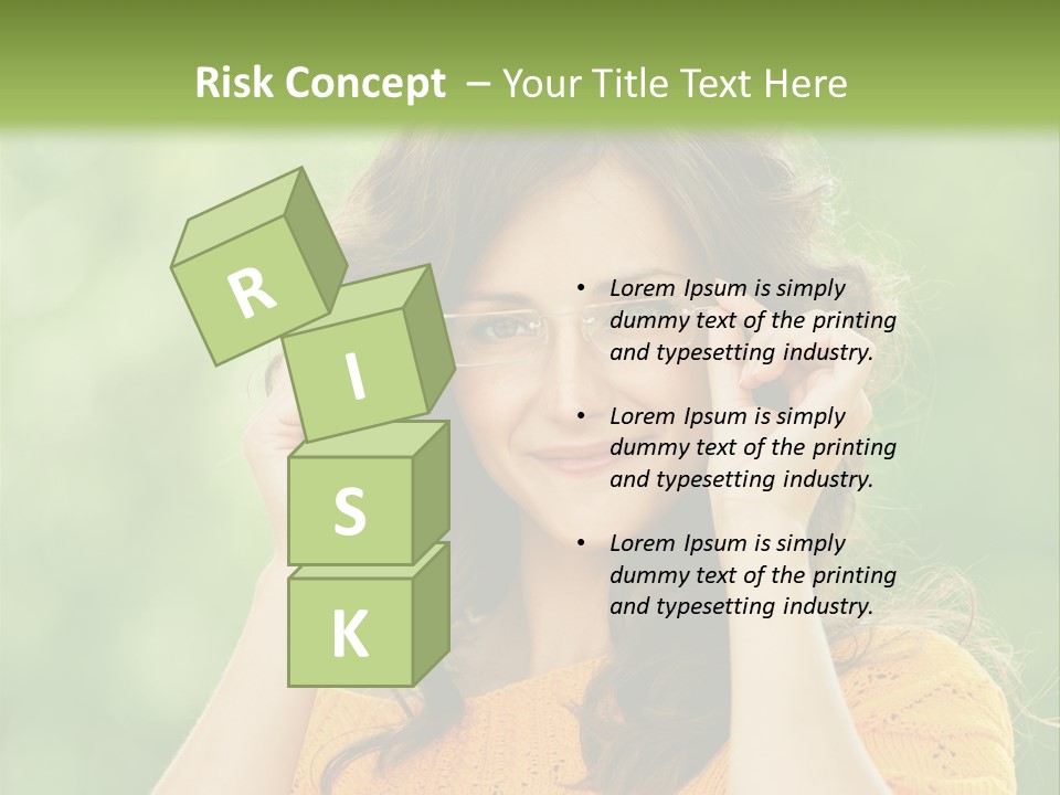 Jolly Girl Nice PowerPoint Template