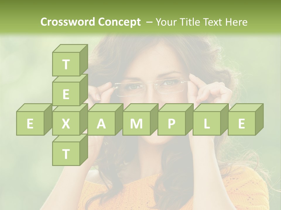 Jolly Girl Nice PowerPoint Template