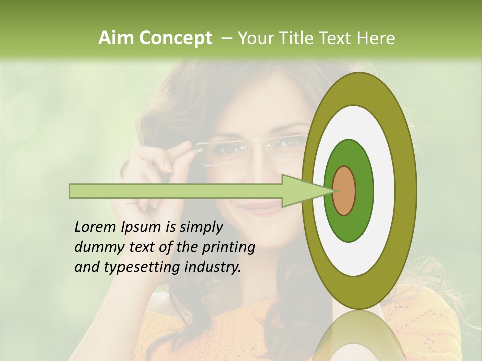 Jolly Girl Nice PowerPoint Template