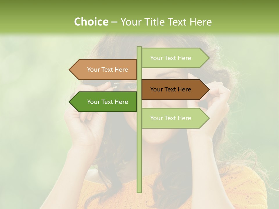 Jolly Girl Nice PowerPoint Template